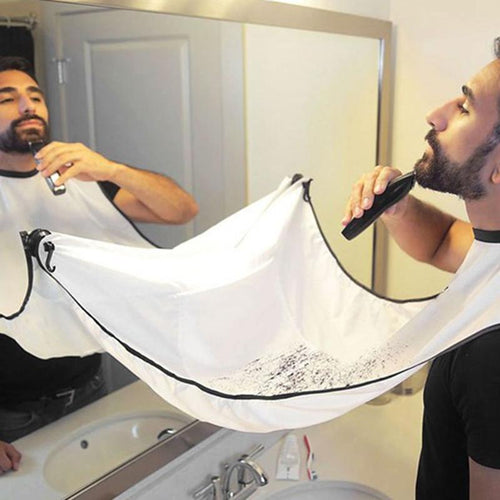 Creative Bathroom Tool Man Hair Beard Shaving Catcher Apron - Cijbee