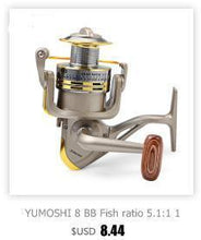 Load image into Gallery viewer, 5.2:1 Metal Spinning Fishing Reels Fly Wheel - Cijbee