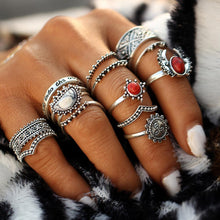 Load image into Gallery viewer, Bohemian finger rings set - Cijbee