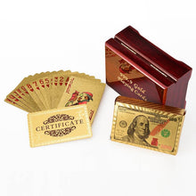 Load image into Gallery viewer, 24K Gold Plated Poker Cards - Cijbee