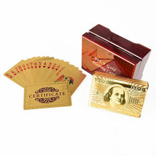 Load image into Gallery viewer, 24K Gold Plated Poker Cards - Cijbee