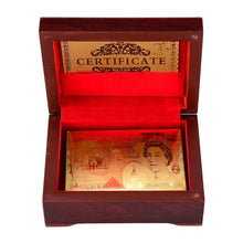 Load image into Gallery viewer, 24K Gold Plated Poker Cards - Cijbee