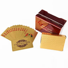 Load image into Gallery viewer, 24K Gold Plated Poker Cards - Cijbee