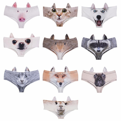 Animal 3D ears panties - Cijbee