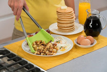 Load image into Gallery viewer, 2-in-1 spatula tongs - Cijbee